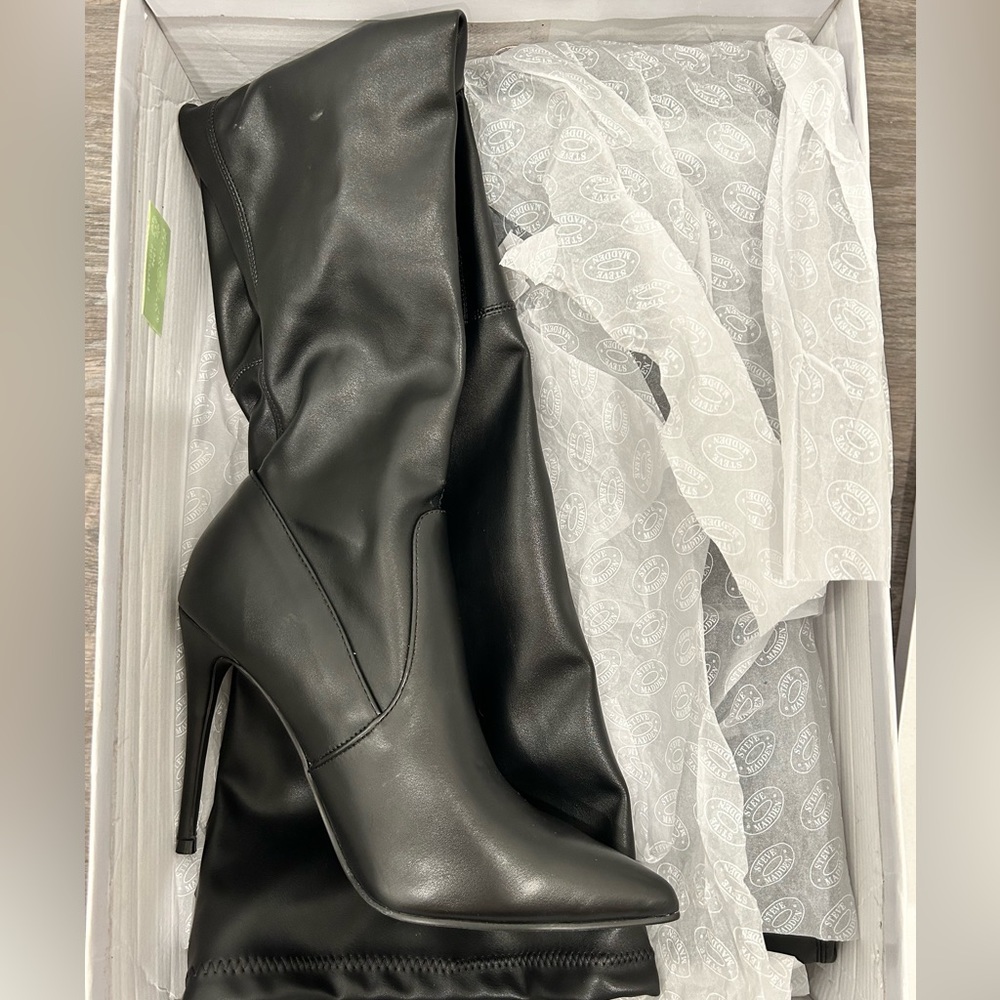 Steve Madden Over the Knee Boots Brand New